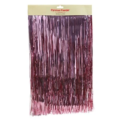 Image of Christmas Concepts® Shiny Lametta Tree Decorations (Blush Pink)