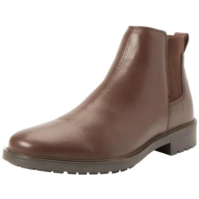 Image of Geox Men&#039;s U Kapsian Ankle Boot, Coffee, 4 UK