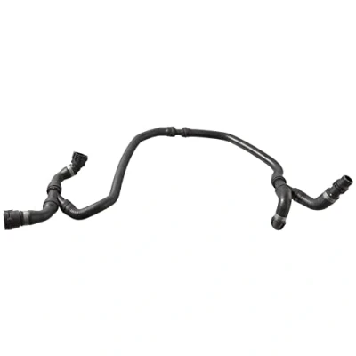Image of 17127521779, 17127542206 Radiator Hose FEBI BILSTEIN 103891 EPDM (ethylene propylene diene Monomer (M class) rubber) with quick couplers BMW: 6 Coupe