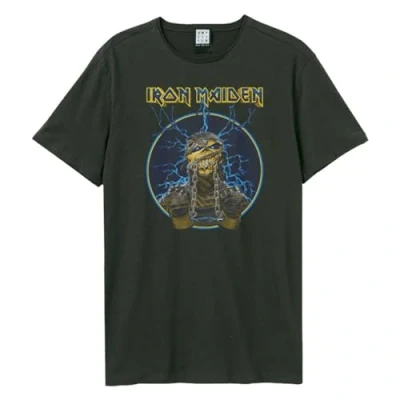 Image of Amplified Unisex Adult Mummy Iron Maiden T Shirt (L) (Charcoal)