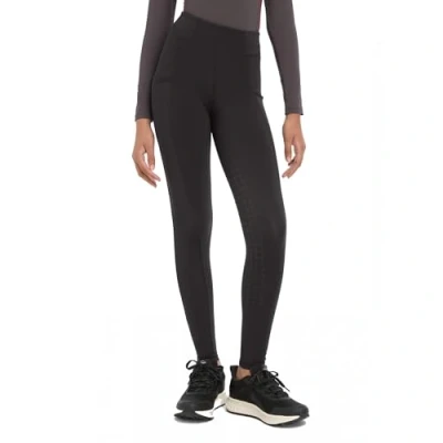 Image of LeMieux Young Rider Orla Pull On Breeches Black 11 12 Years