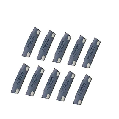 Image of MASUNN 10pcs MGMN200 G PC9030 2mm Carbide Insert for MGEHR/MGIVR Grooving Cut Off Tool Holder
