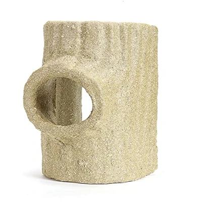 Image of WUNDAPETS NATURE FIRST HAY &amp; SEEK LARGE SMALL ANIMAL EDIBLE TIMOTHY HIDE TUNNEL