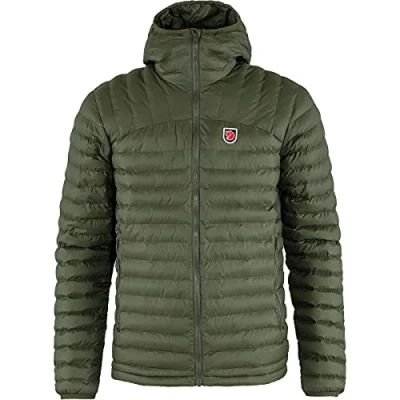 Image of Fjällräven F86119 662 Expedition Lätt Hooded Jacket Men, Deep Forest, M