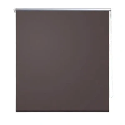 Image of vidaXL Roller Blind Blackout 40 x 100 cm Coffee