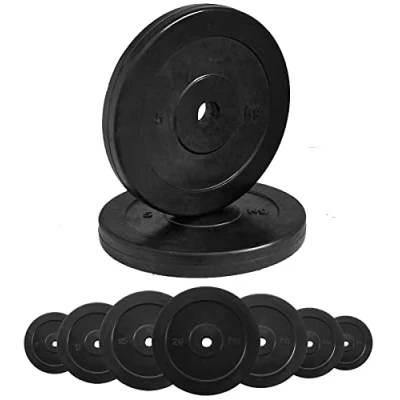 Image of G5 HT SPORT Unisex Adult, Diameter Bore 2 Discs Made of Rubberised Cast Iron, Hole 25 mm, kg, x DISCHI IN GHISA GOMMATI Ø FORO
