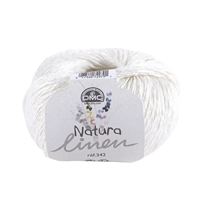 Image of DMC Natura Linen, Off White (01), 50g,
