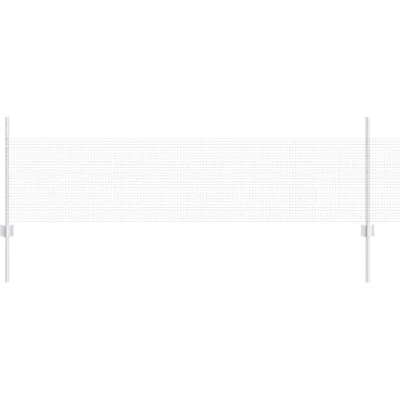 Image of vidaXL Garden Fence Set of 2 Galvanised steel Large Durable
