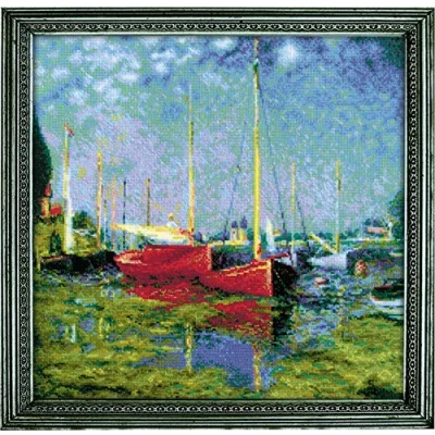 Image of RIOLIS Cross Stitch Kit 1779 Argenteuil Monet