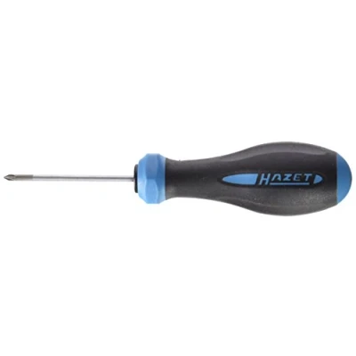 Image of HAZET 802 PZ0 Pozidriv Profile PZ HEXAnamic Screwdriver Multi Colour