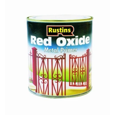 Image of Rustins REDO500 500ml Red Oxide Metal Primer