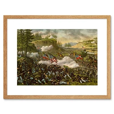 Image of Wee Blue Coo War American Civil Battle Chickamauga USA Framed Wall Art Print