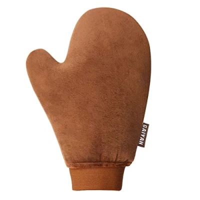 Image of GAIYAH Self Tanning Mitt Applicator Fake Tan With Anti slip Elastic Wrist And Thumb, Streakless