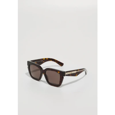 Image of Burberry Woman BE4453 300273 Sunglasses Acetate Brown Squared Normal