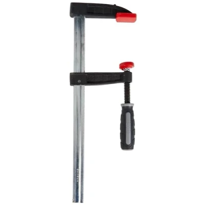 Image of kwb Professional 80x300 mm Clamping Clamp with 2 Component Handle for Precise Fixation