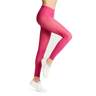Image of FALKE Women&#039;s Pure Matt 50 DEN W LE Semi Opaque Plain 1 Pair Leggings, Red (Berry 8390) new eco friendly, M L