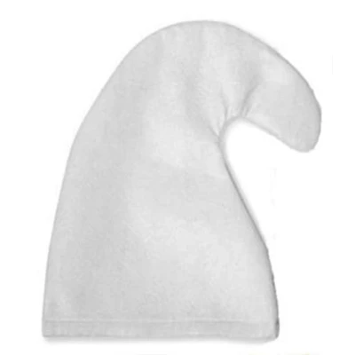 Image of jokeshop Garden Gnome Curly Hat Seven Dwarf/Dwarves Smurf Hats Fairytale Fancy Dress Costume (White)