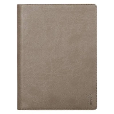 Image of RHODIA 216002C Rhodiarama No. 16 Taupe Clipboard and Document Holder Booklet for Notepads or A5 Format Notebooks (14.8 x 21 cm) Premium Italian Faux Leather Collection
