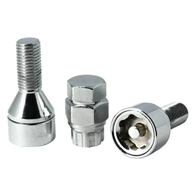 Image of Butzi T17 Type Anti Theft Wheel Bolts 6 Piece Set, M12 Thread x 1.50 mm Pitch