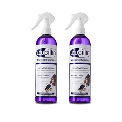 Image of Leucillin Natural Antiseptic Spray, 2 x 500ml