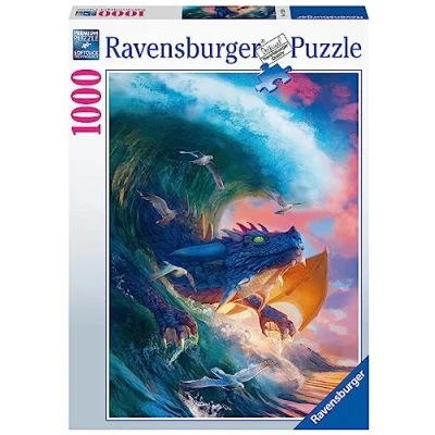 Image of Ravensburger Dragon Race 1000 Piece Jigsaw Puzzle for Adults and Kids Age 12 Years Up
