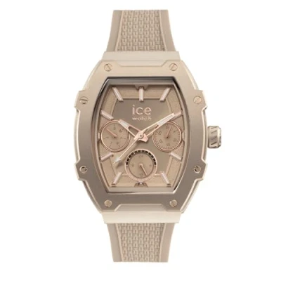 Image of ICE Watch boliday Timeless Taupe Ladies Brown with Silicone Strap 022861 (Small)