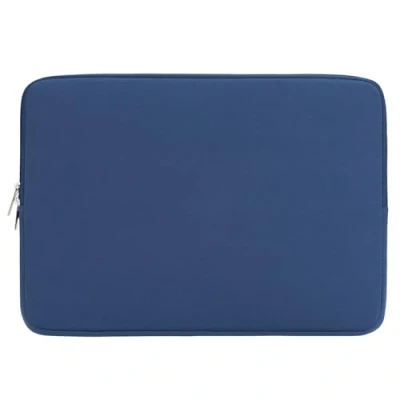 Image of RAINYEAR 14 Inch Laptop Sleeve Protective Case Soft Lining Padded Zipper Cover Carrying Bag Compatible with 15&quot; Macbook Air M2 2023 A2941 14&quot; Notebook Computer Tablet Ultrabook Chromebook(Navy Blue)