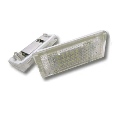 Image of GOFORJUMP 2pcs LED Car License Plate Light Registration Number Lights For B/MW Mini Cooper ONE R50 Convertible R52 S R53 White