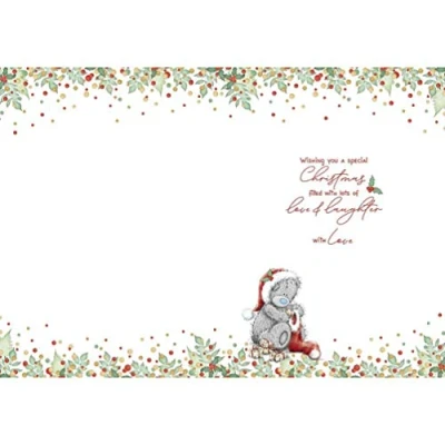 Image of Me To You Bear Best Sister Christmas Card