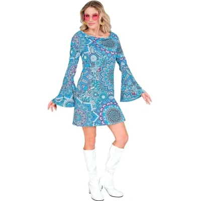 Image of Widmann 17681 60s dress, Floral, Mandala Motif, S