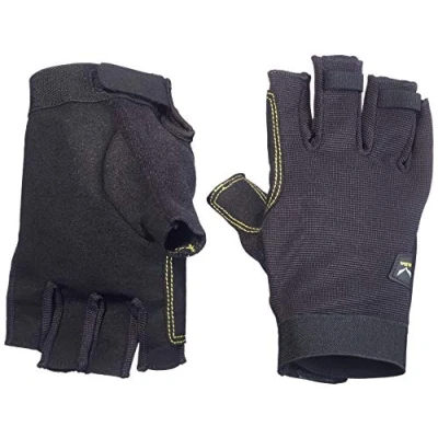 Image of SALEWA Via Ferrata Dst Gloves, Black Out, S, UNISEX