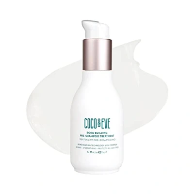 Image of Coco &amp; Eve Bond Building Pre Shampoo Treatment Dry Damaged Hair Repair Deep Conditioning Mask for Repairing Damage Bonds Helps with Breakage (125ml)