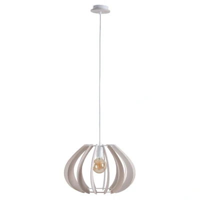 Image of Nora Wire Frame Pendant Ceiling Light , 44.5cm, 1x E27
