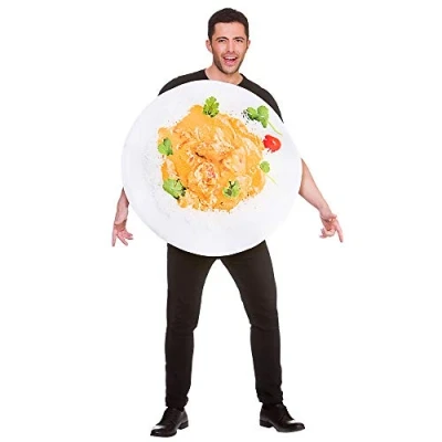 Image of Wicked Costumes Adult Chicken Tikka Masala Fancy Dress Costume One Size