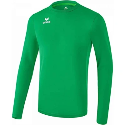 Image of Erima Men&#039;s Liga Long Sleeve Jersey Emerald, Small