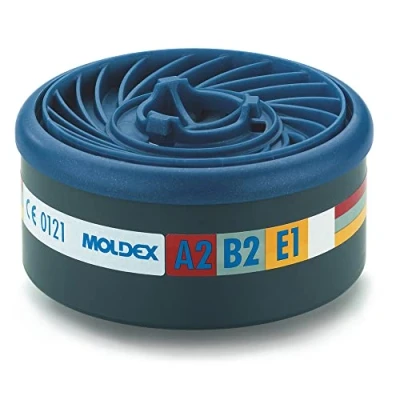 Image of Moldex 950001 Easylock 7000/9000 Series A2B2E1 Gas Filter, Pack of 2