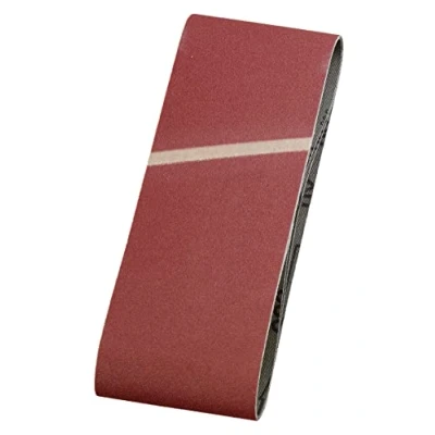 Image of kwb Abrasive Belts 100X560 Mm Made of High Grade Corundum with Grit Size 60, Special Gluing and Flexible Cotton Fabric for Coarse Sanding Wood Metal