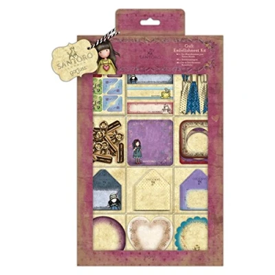 Image of Santoro Gorjuss Craft Embellishments, Multi Colour, One Size