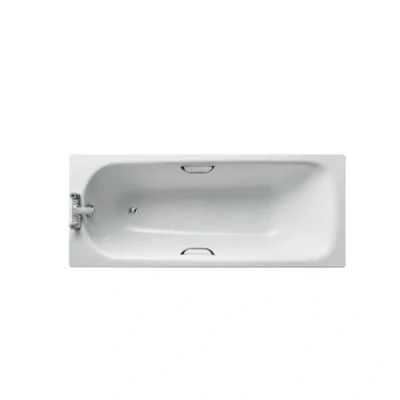 Image of Armitage Shanks Sandringham 21 water saving 170cm x 70cm 2 taphole standard gauge steel bath only