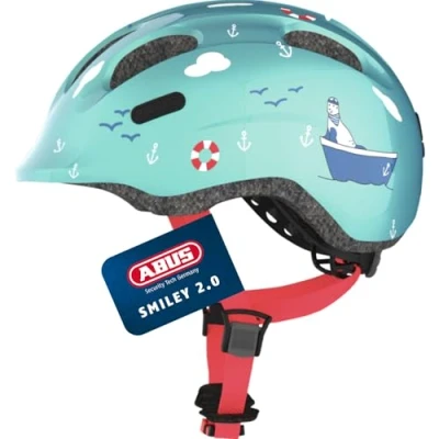 Image of ABUS Smiley 2.0 children&#039;s helmet Robust bike for girls and boys