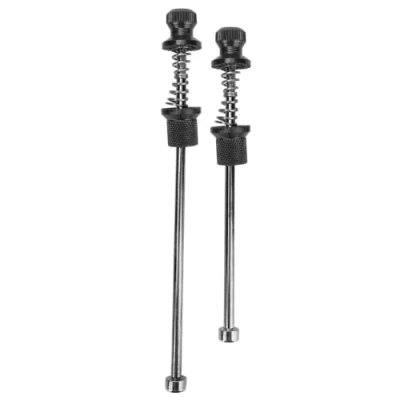 Image of Quick Release Skewers, Anti Theft Durable Aluminum Alloy Skewers Bicycle Security Locking for Road Bike(black)