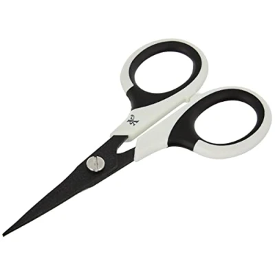 Image of Docrafts 4.5 Inch Micro Craft Scissors Soft Grip and Non Stick