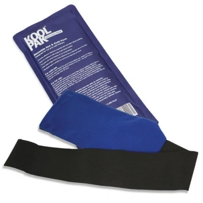 Image of Koolpak Reusable Hot Cold Gel Ice Pack &amp; Compress Wrap Multi Purpose Heat for Muscle Pain Relief