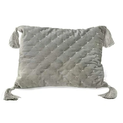 Image of By Caprice Home Loren Filled Cushion, Silver, 30x50cm