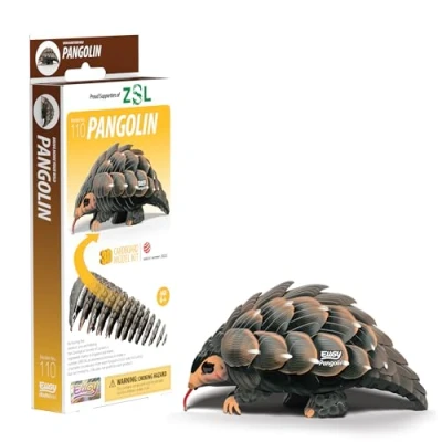 Image of EUGY Pangolin 3D Model Craft Kit