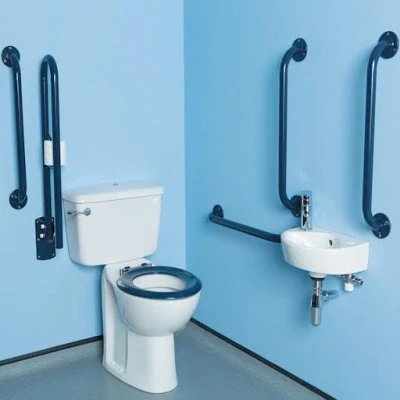 Image of Twyford Doc M Value Pack with Blue Grab Rails PK8185BE