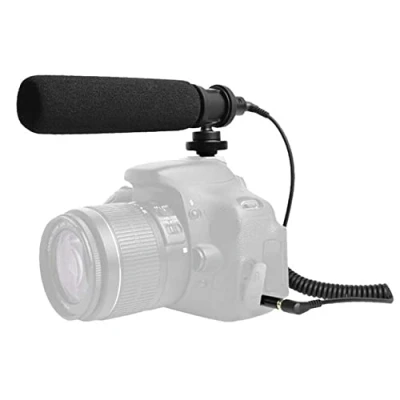 Image of Prosound On Camera Microphone, Shotgun Condenser Mic with 3.5mm Jack &amp; Cold Shoe Mount