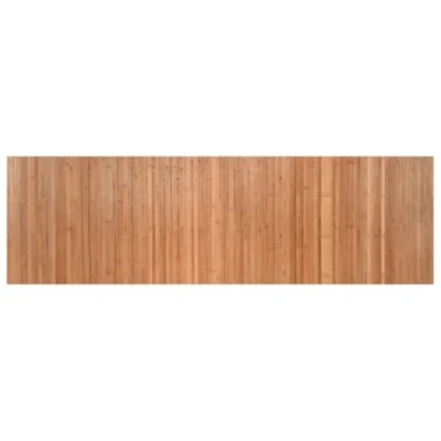 Image of vidaXL Rug Rectangular Natural60x200 cm Bamboo