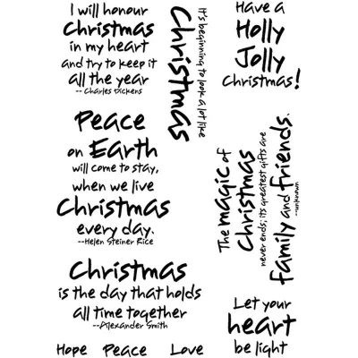 Image of Card io CDCCSTWIN 04 Stamps Winter Wishes