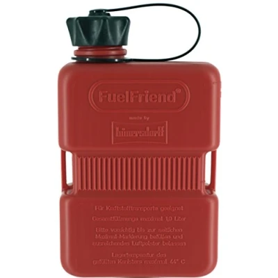 Image of FuelFriend® PLUS 1.0 liter small Petrol Can Mini Reserve Canister perfect for motorcycles, cars and more